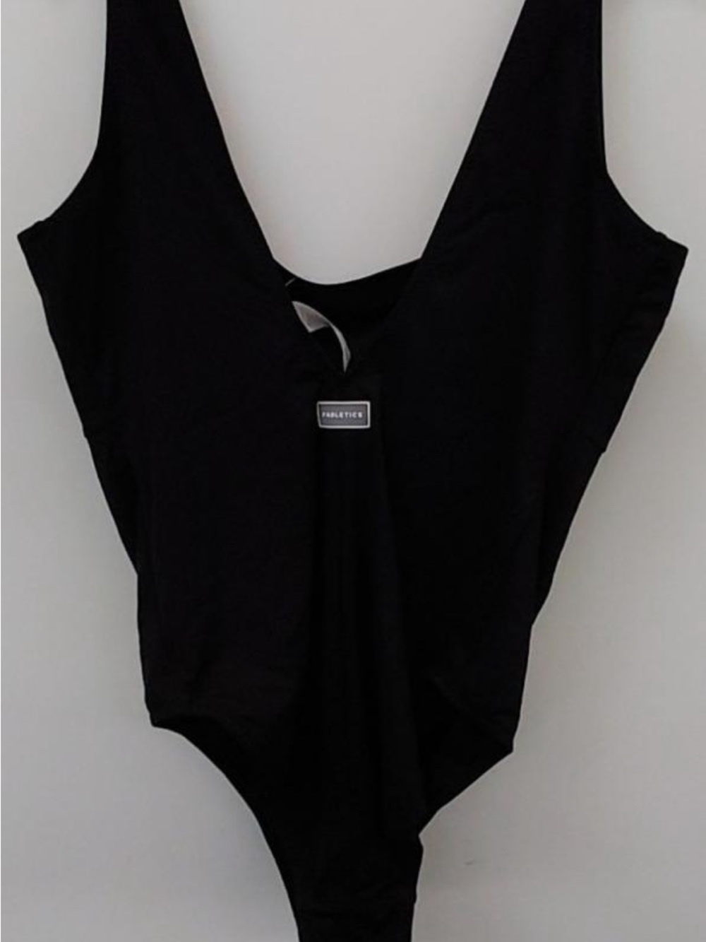 NWT - Fabletics Black Scoop Neck Bathing Suit